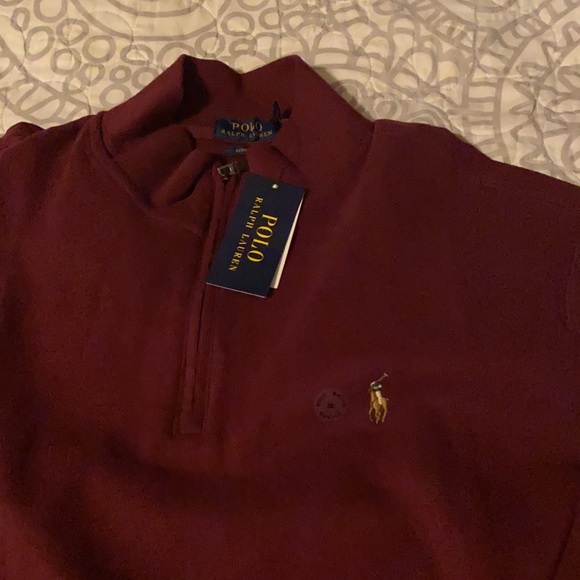 Extra large men’s pullover. Maroon. Brand new, never worn. - Picture 2 of 2